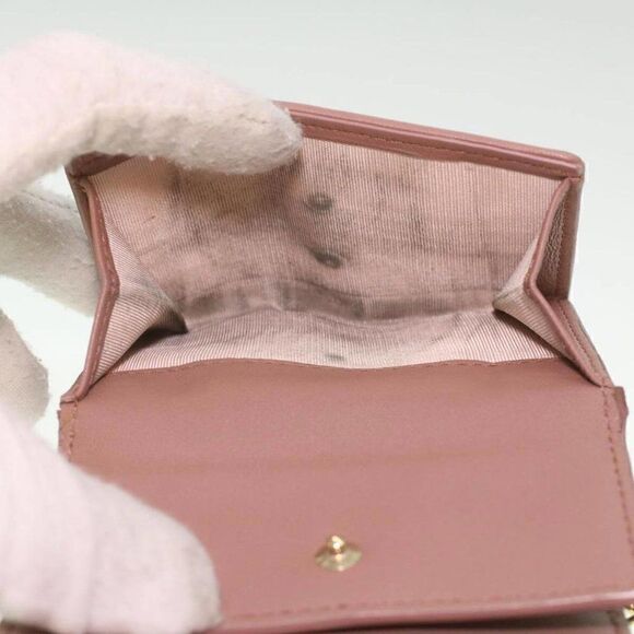 Christian Dior Wallet Lamb Skin Pink - Picture 8 of 15